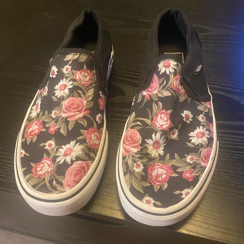 Floral Vans